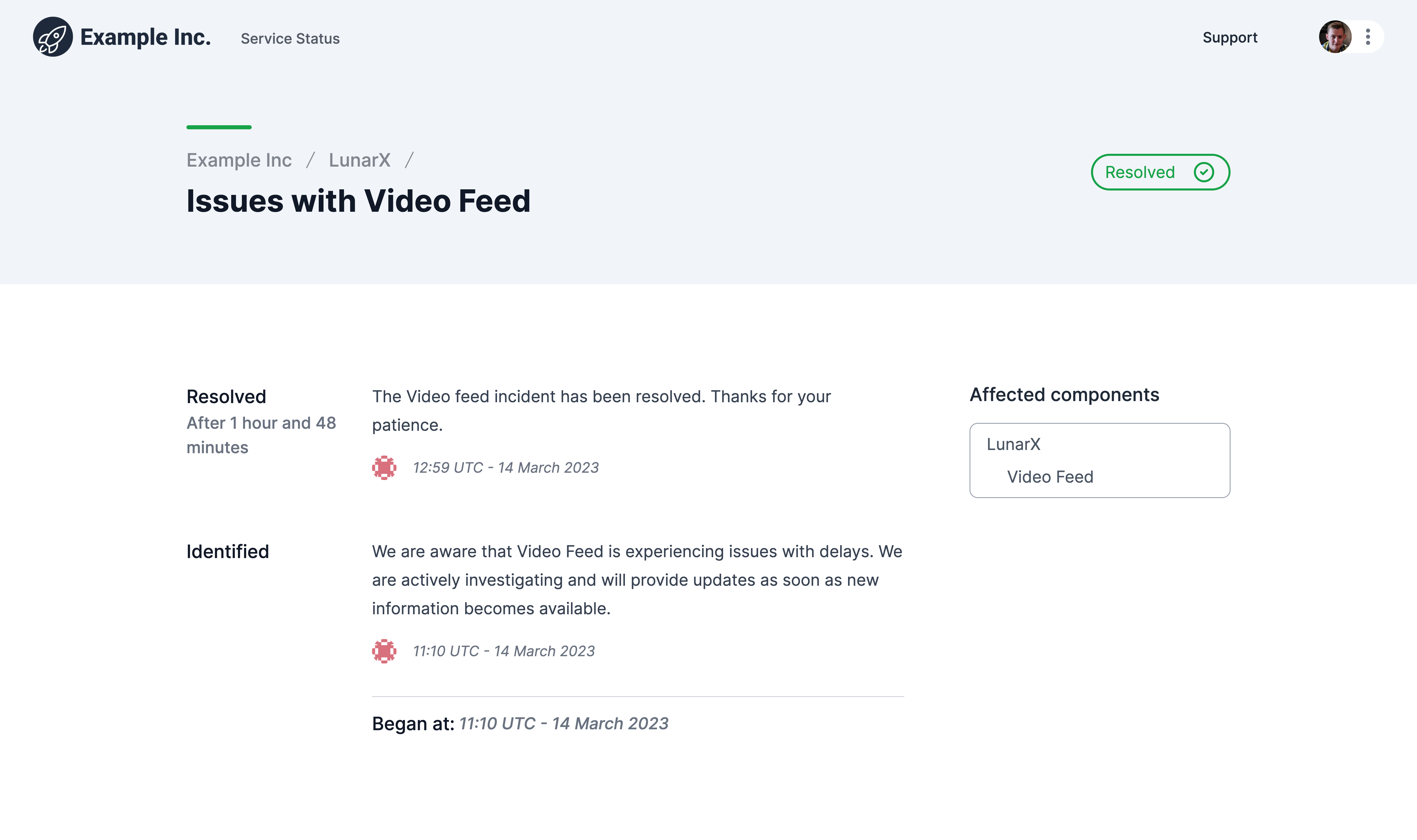 Product screenshot